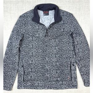 Mammut Chamuera Full Zip Jacket L Gray Knit Fleece